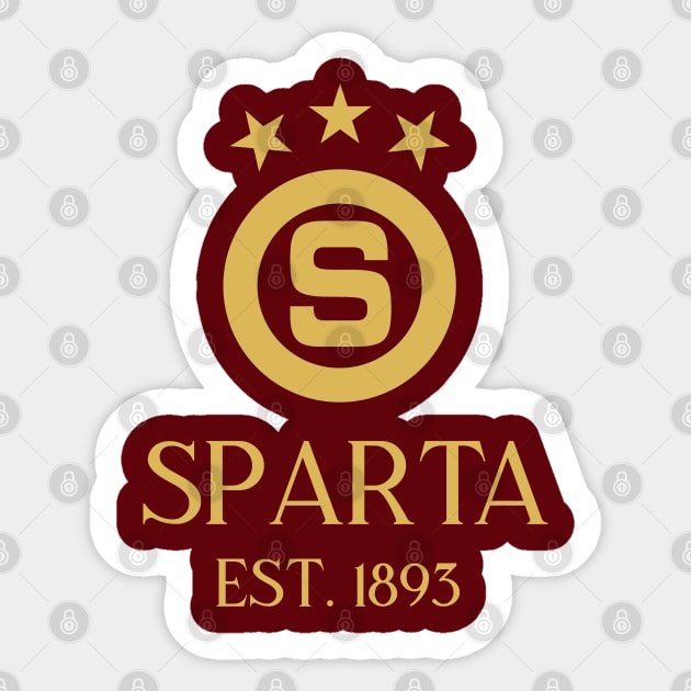 Sparta Praha Gold Sticker by VRedBaller